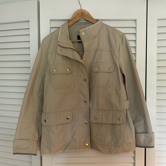 J. Crew Jackets & Blazers - J crew tan barn jacket size large